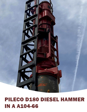 Pileco Diesel hammer D180